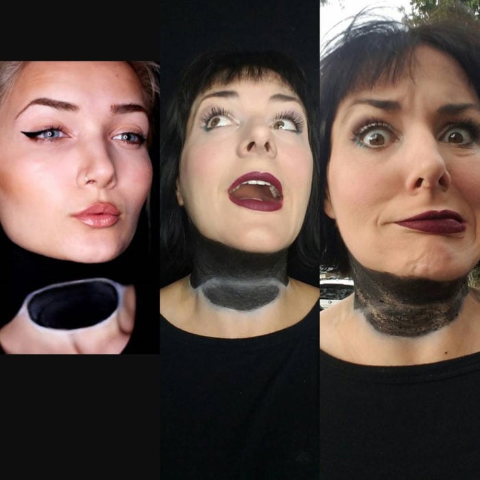 expectativa vs realidad maquillaje de halloween