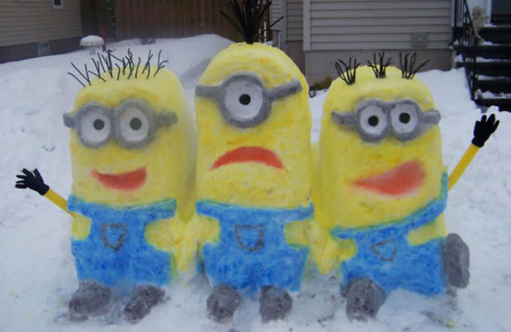 minions de nieve