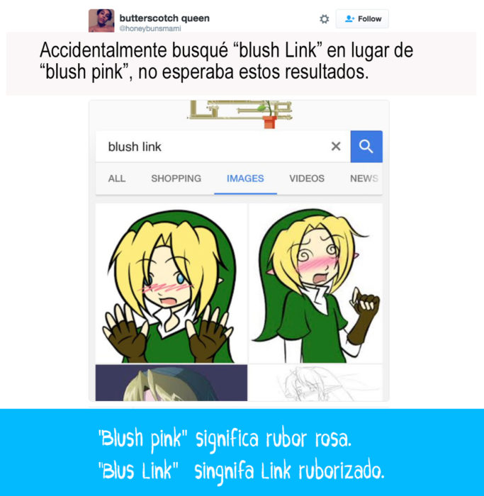 imágenes de link ruborizado