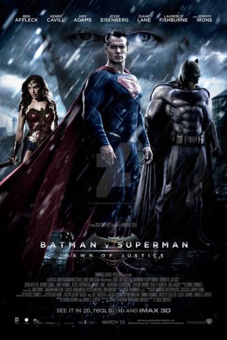 póster de la película Batman Vs. Superman