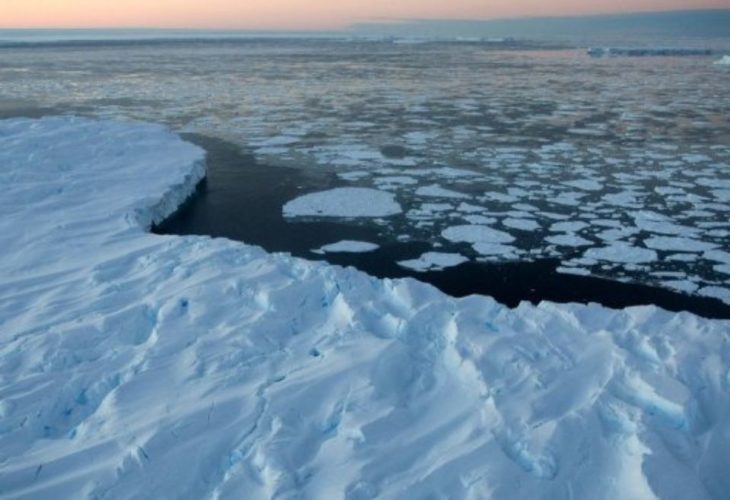 deshielo por el cambio climático