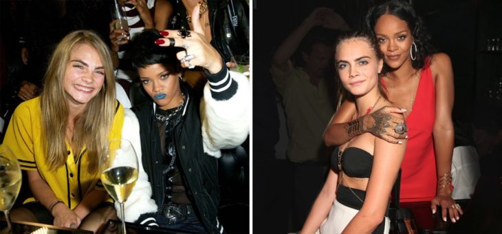 Cara Delevingne y Rihanna