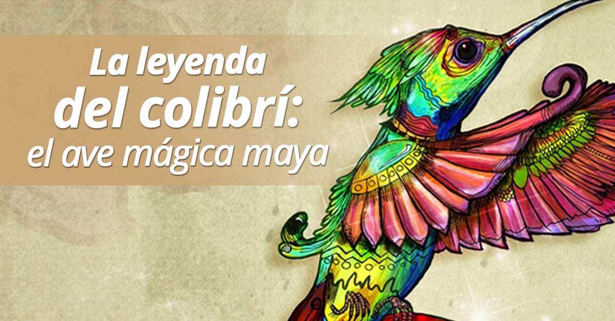 La leyenda del colibrí: ave mágica de la civilización maya