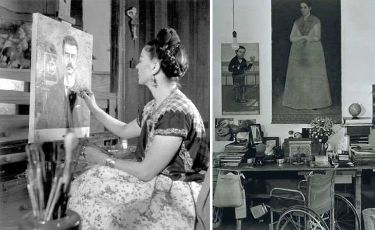 Estudio de Frida Kahlo 