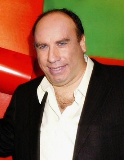 Cómo lucirían los famosos si fueran personas normales - John Travolta gordo y pelón