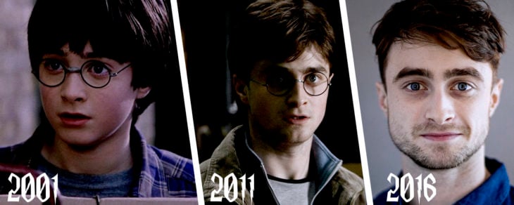 evolución de harry potter