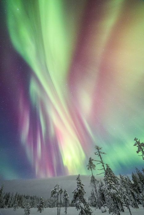 Aurora boreal Finlandia