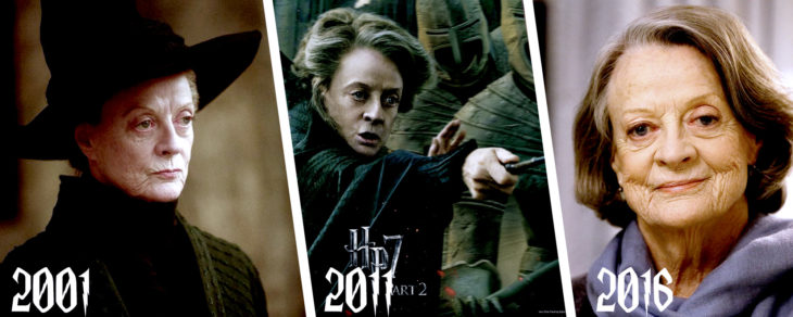 evolución de Minerva McGonagall