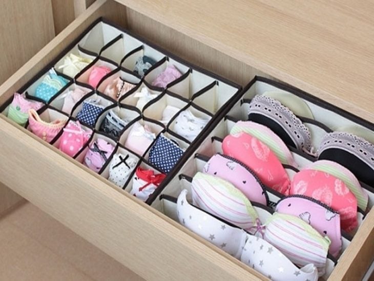 Organizar clóset - ropa interior