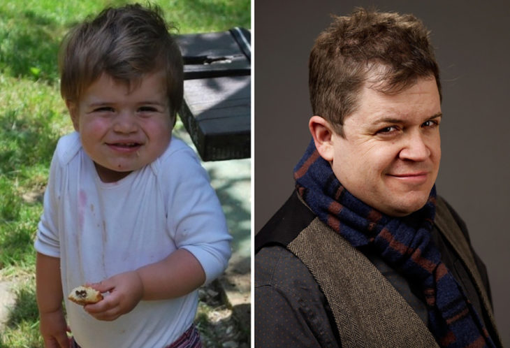 bebé que se parece a patton oswalt