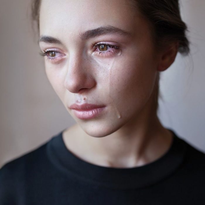 la lágrimas más puras de una mujer