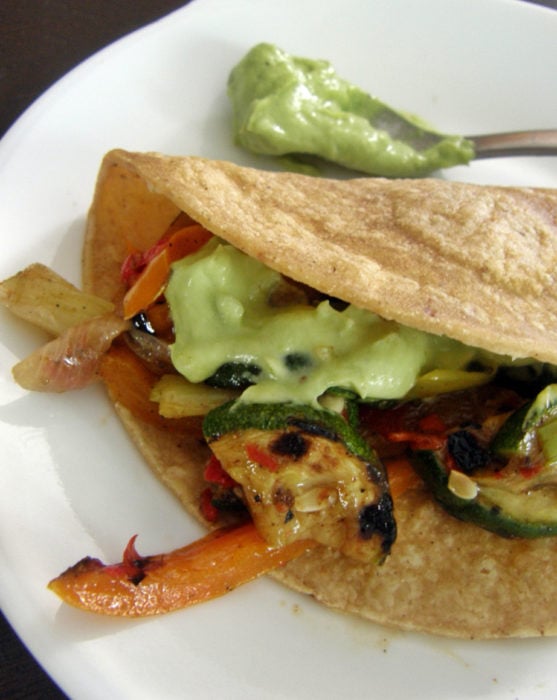 Recetas vegetales - tacos vegetarianos