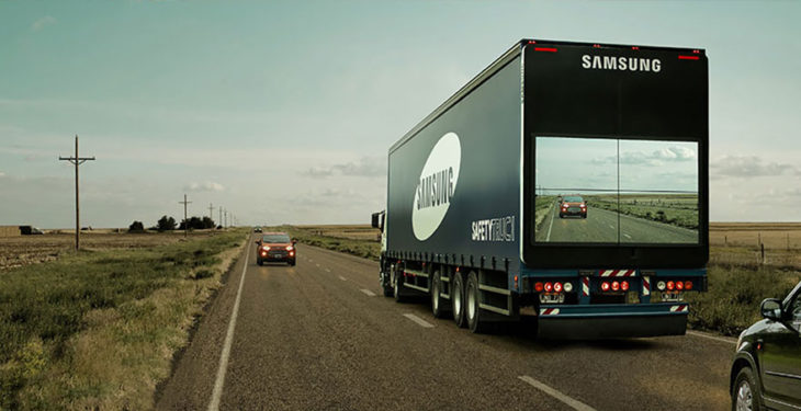 Trailer Samsung pantalla