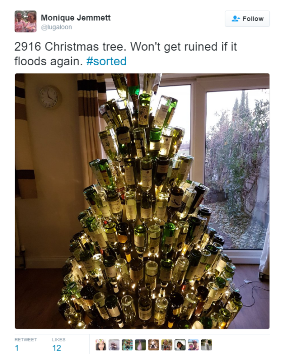 arbol de botellas