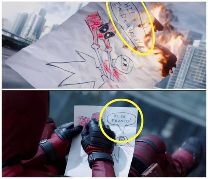 errores de la película deadpool