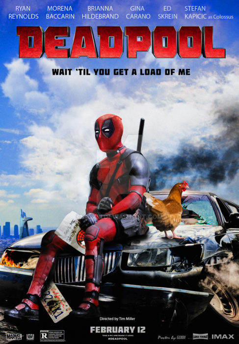 póster de la película deadpool