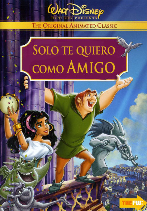 póster de el jorobado de notre dame si dijera la verdad