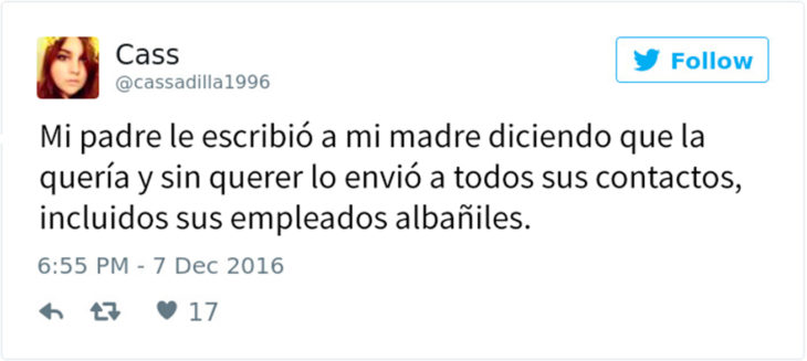 mensaje de texto mal enviado