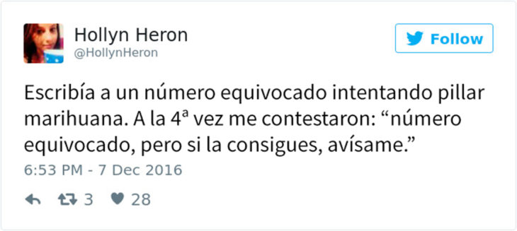 tuits sobre un mensaje de texto 