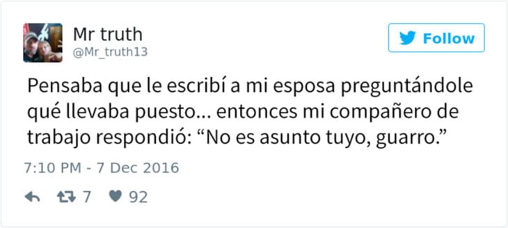 mensaje de texto fallido