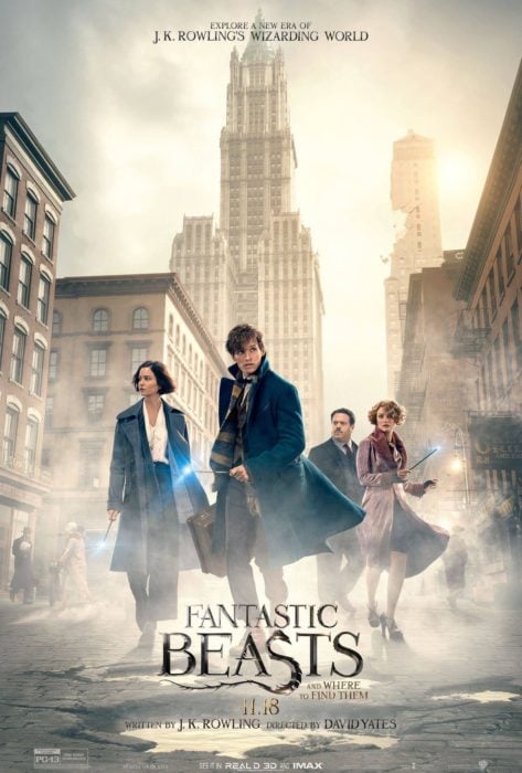 póster de la película fantastic beast