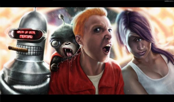 personajes de futurama si fueran reales