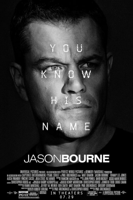 póster de la película jason bourne