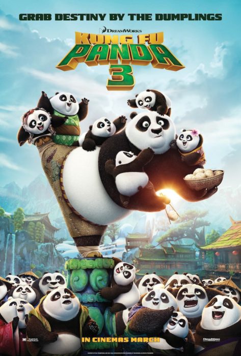 póster de kung fu panda 3