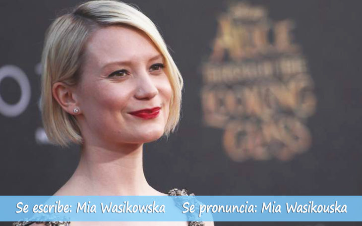 Mia Wasikowska