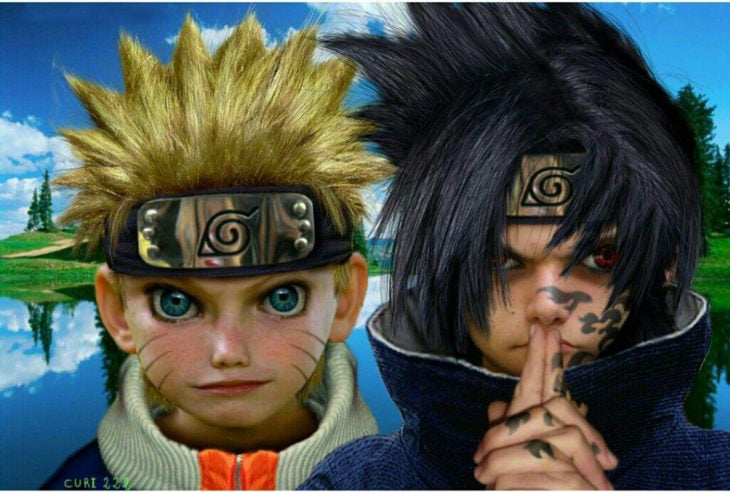 naruto y sasuke si fueran reales