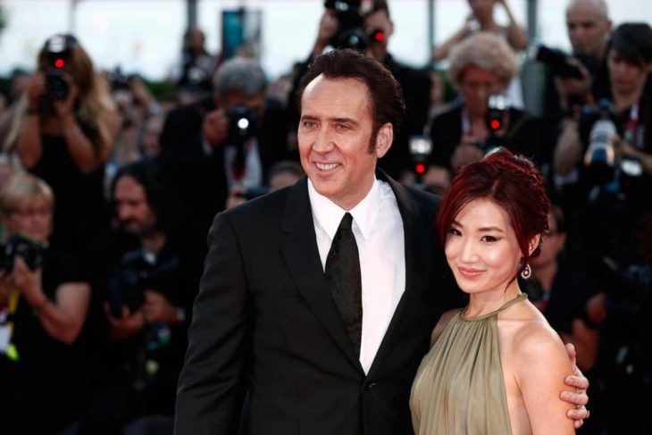 Nicolas Cage y Alice Kim