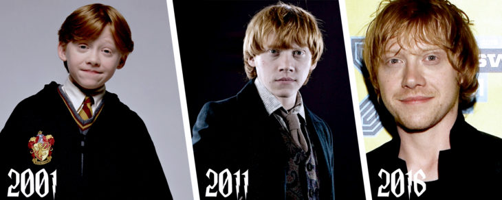 evolución de ron weasley