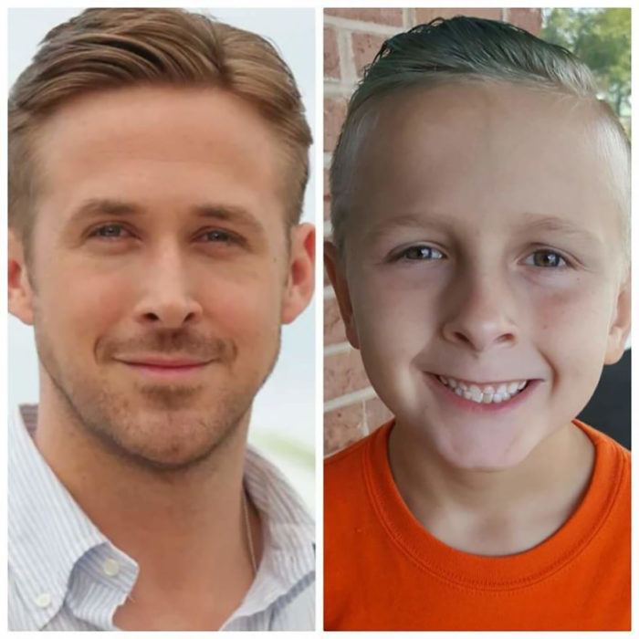 niño que se parece a ryan gosling