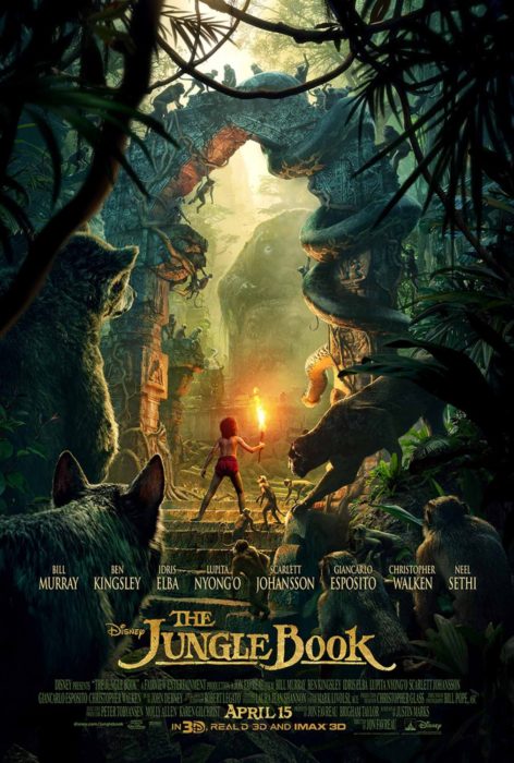 póster de película el libro de la selva