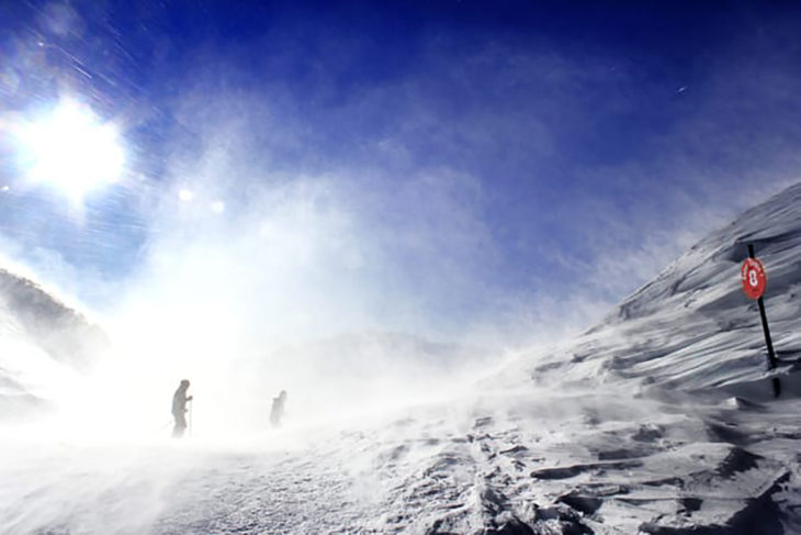 montañas nevadas