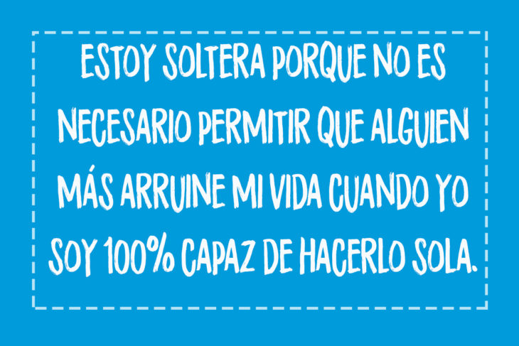 frases sobre soltería