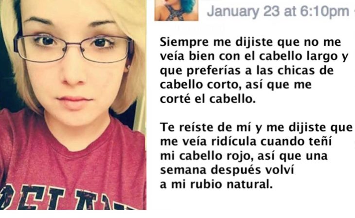 facebook chica era bulleada por su novio