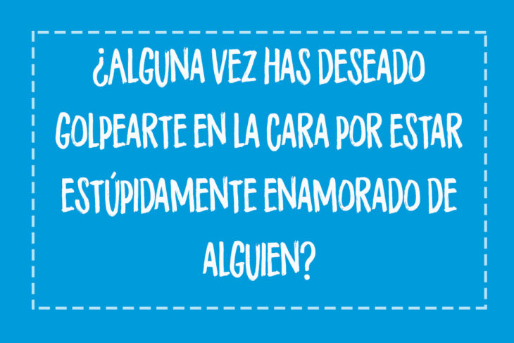 pensamiento de adolescente golpearte en la cara