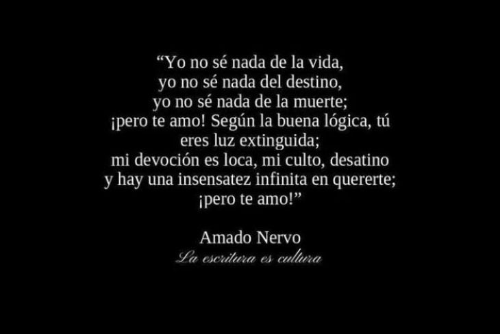 Amado Nervo Frases