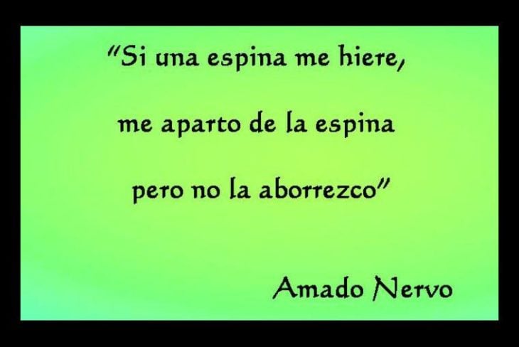 Amado Nervo Frases