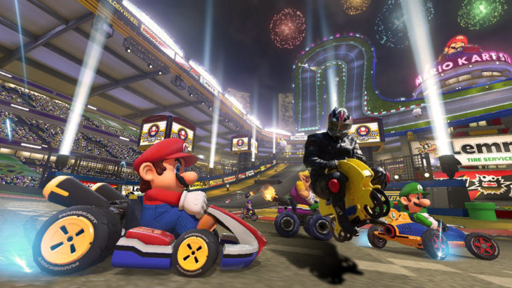 PS motociclista mario kart