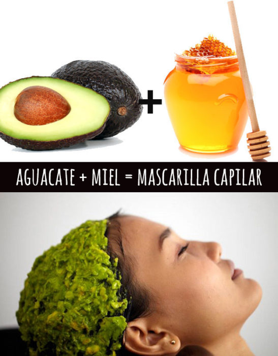 aguacate y miel 