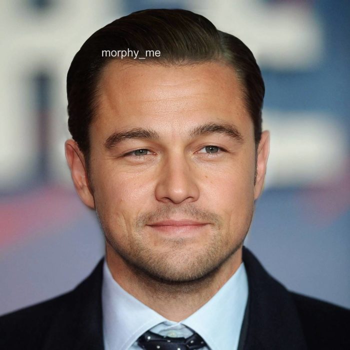 Joseph Gordon y Leonardo DiCaprio