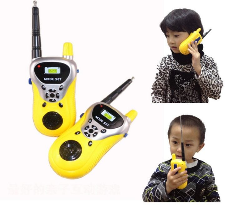 walkie talkies