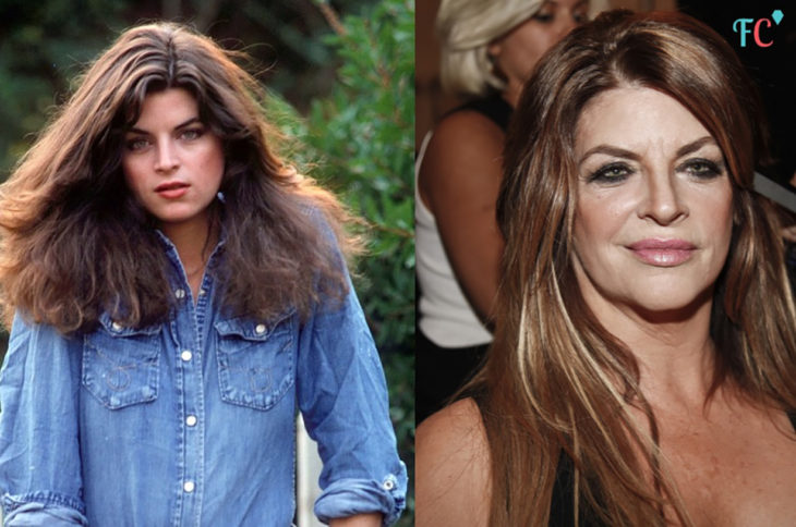 Kirstie Alley antes y después