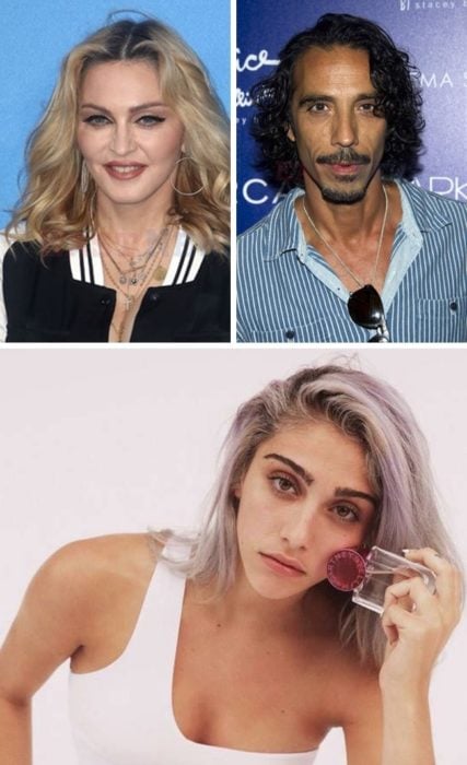 Lourdes María Ciccone Leon con su madre madonna y su padre