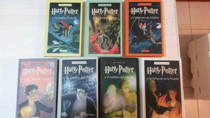 todos los libros de Harry Potter