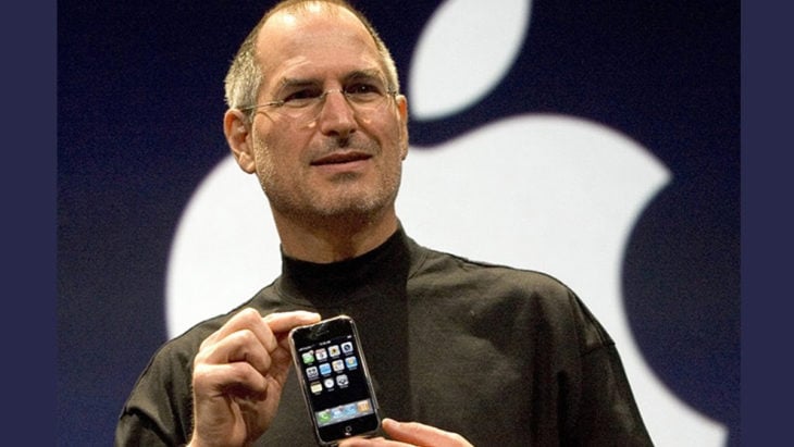 steve jobs iphone primero