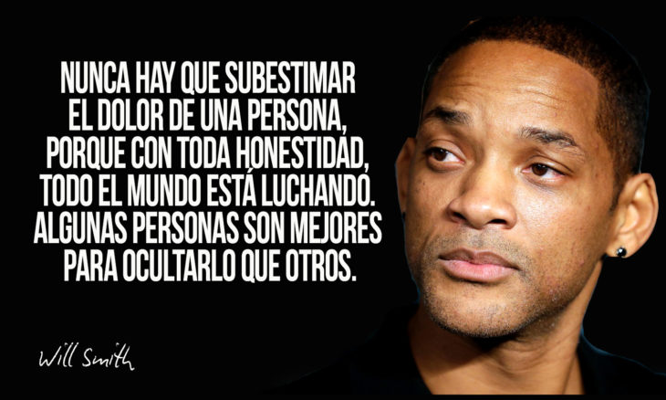 frase de will smith sobre tristeza