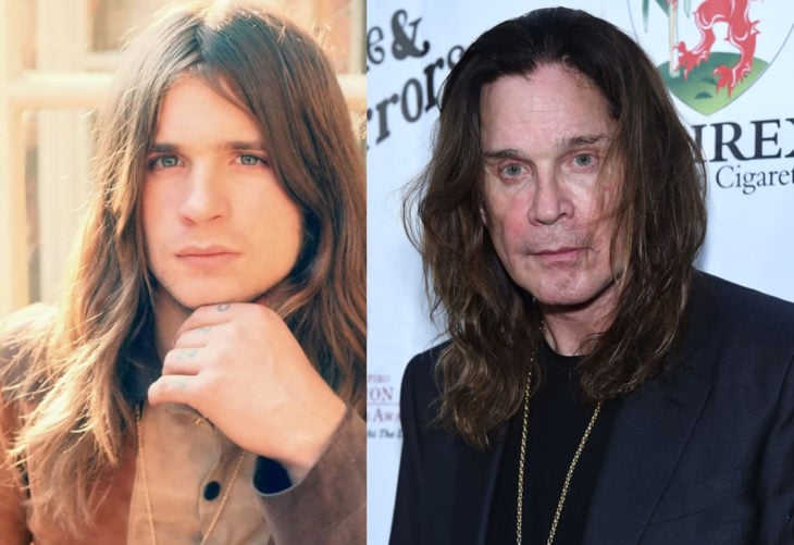 Ozzy Osbourne antes y después